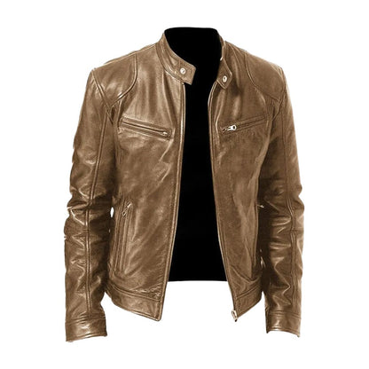 Duval Paris™ | VESTE COL MONTANT COUPE SLIM POUR HOMME