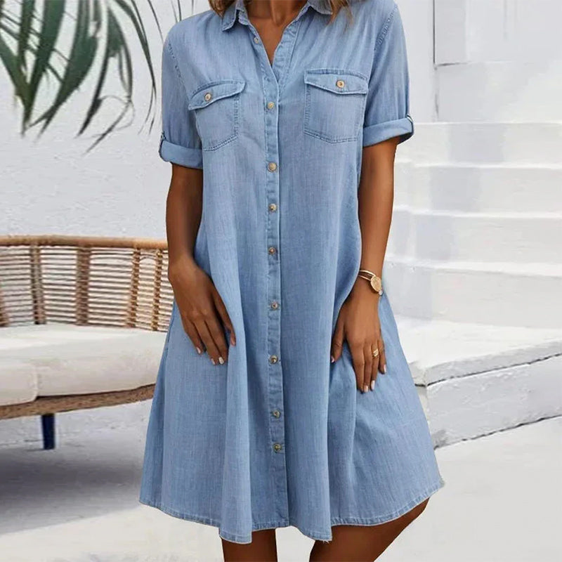 Élise | Robe Manches Courtes