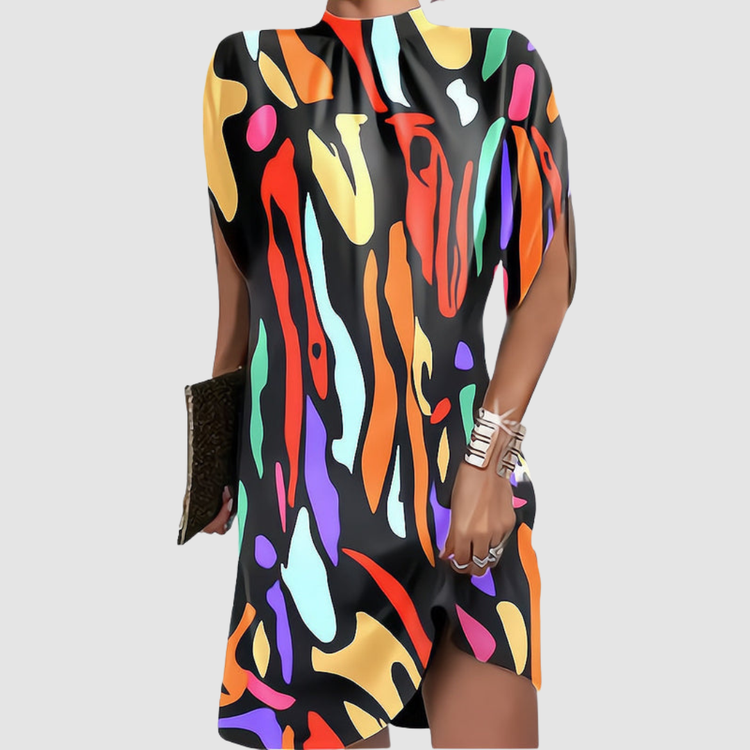 Karlie™ Effortless Elegance Dress - Timeless Chic, Effortless Comfort