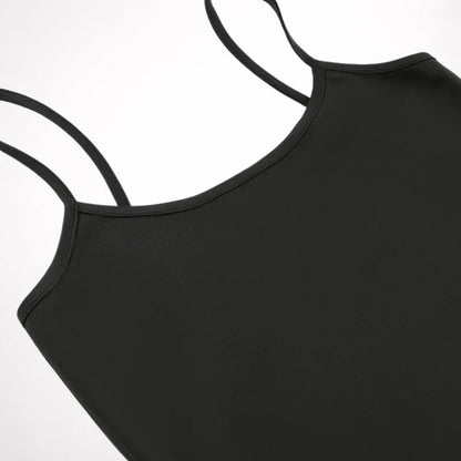 Top Cropped Alças Finas Minimal