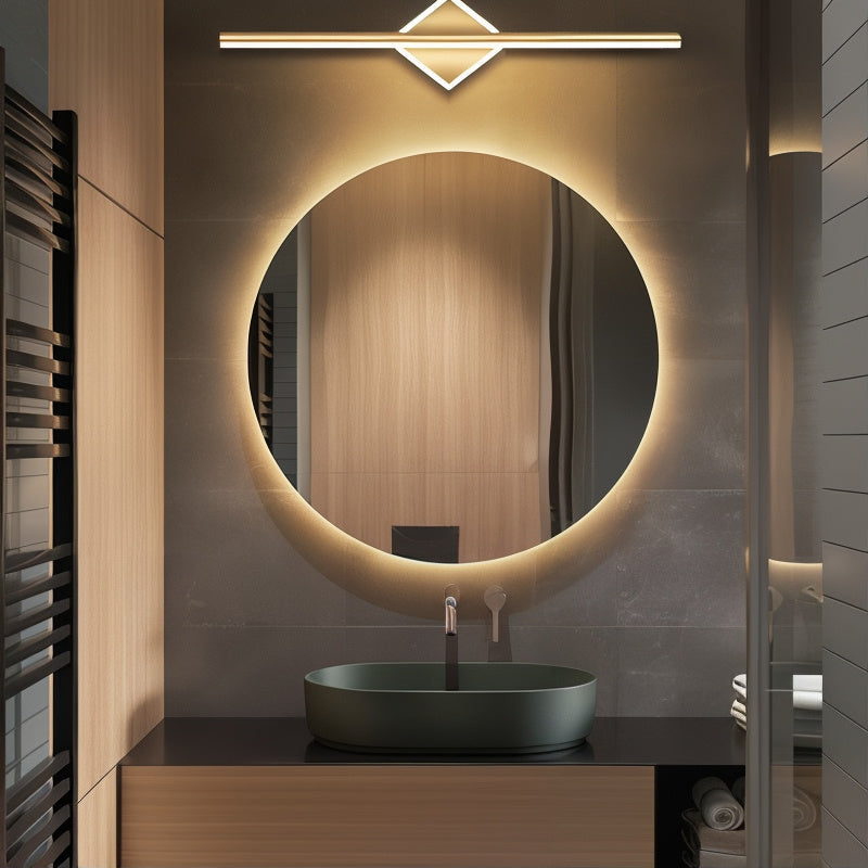 Luxuriöse Badezimmer-Wandlampe