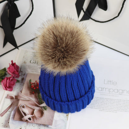 LORETTE | Classic Knit Beanie with Pom