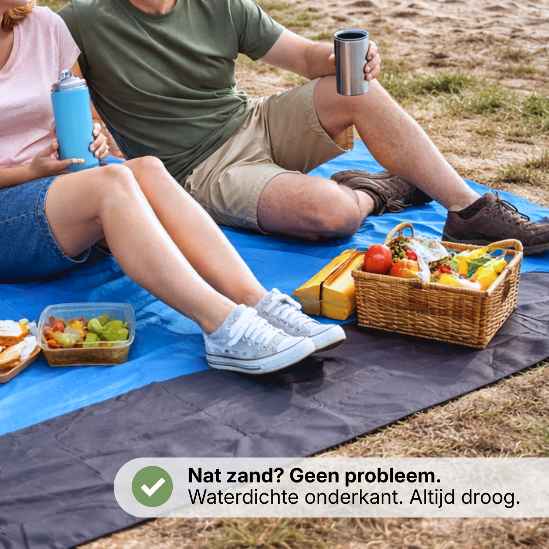 Waterdichte Strandlaken Picknickkleed - Lichtgewicht Opvouwbaar Outdoor Matje