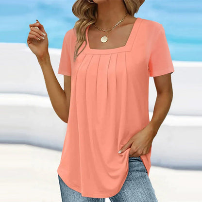 Elegant Pleated Blouse