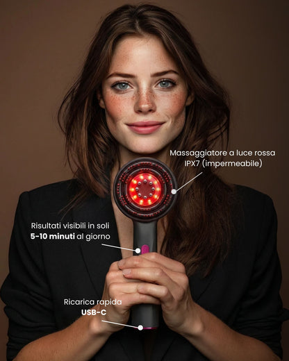 RossoLuce™ - Per una routine cuoio capelluto più sana