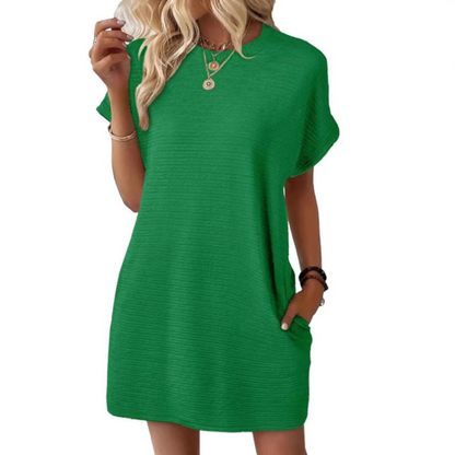 Eva | Casual Round Neck Summer Dress