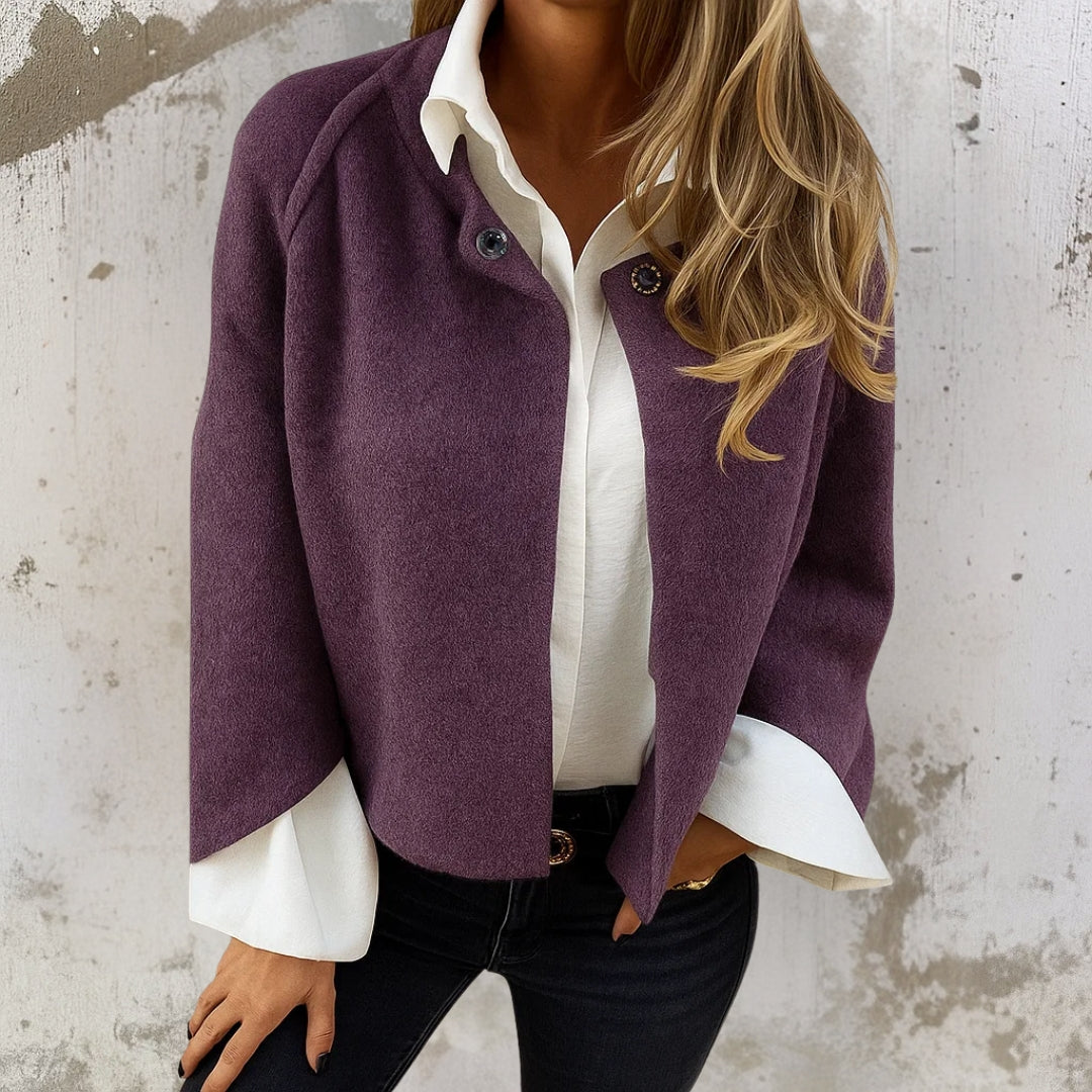 Judite™ | Casaco Curto Elegante e Quente