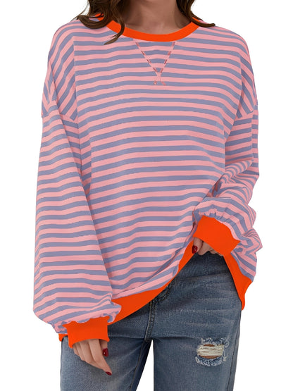 Judelle – Women’s Elegant Striped Jumper
