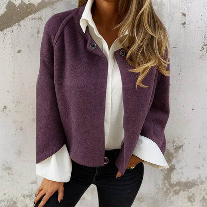 Nirelya™ | Modern Minimal Cropped Jacket