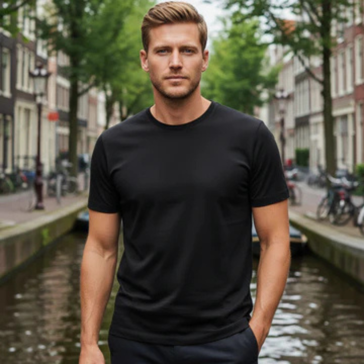 Wentworth Soft Touch Crew Neck Cotton T-Shirt
