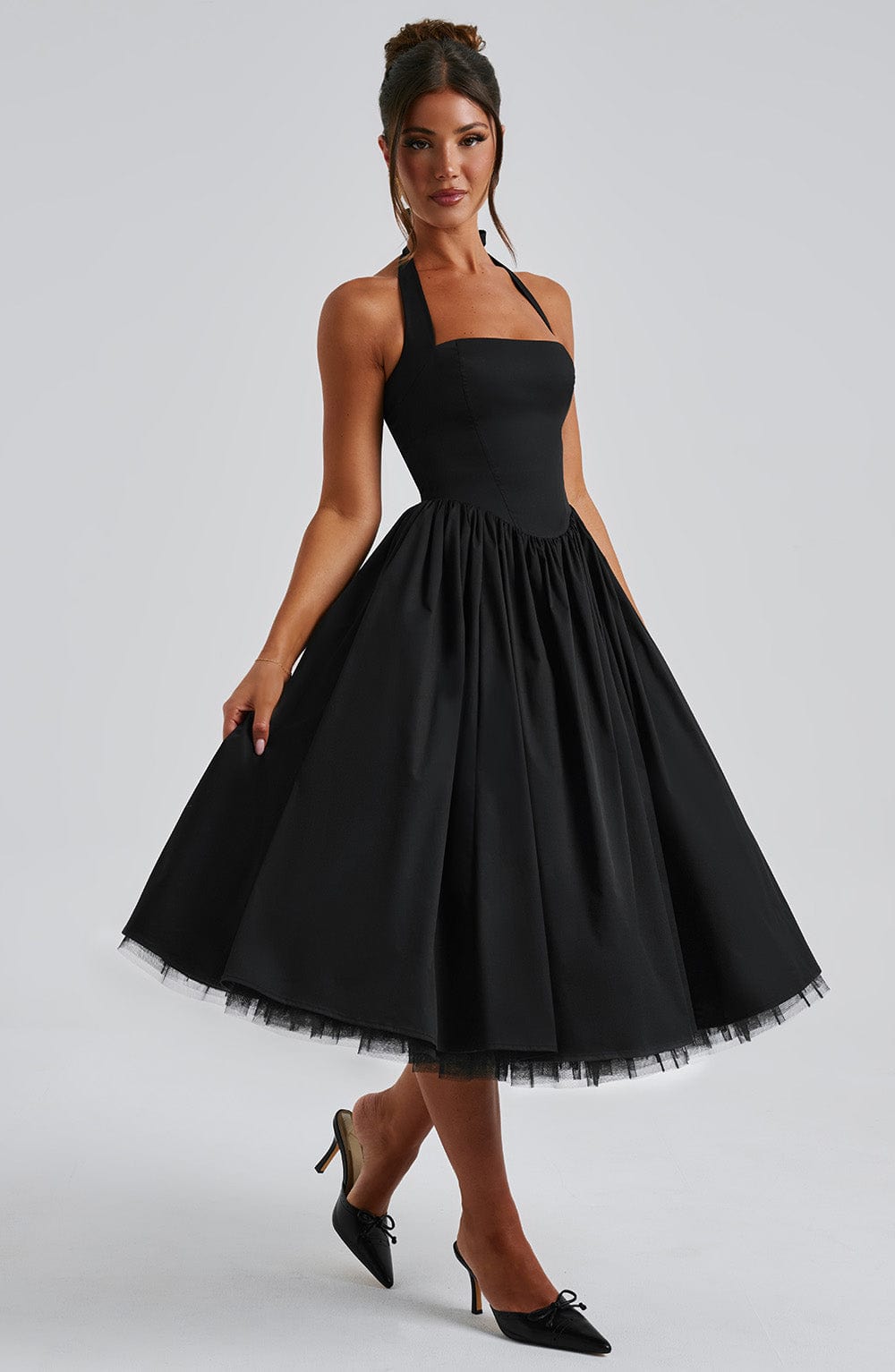 Verena Halter Midi Dress for Wedding Guests