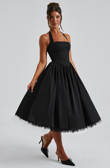 Verena Halter Midi Dress for Wedding Guests
