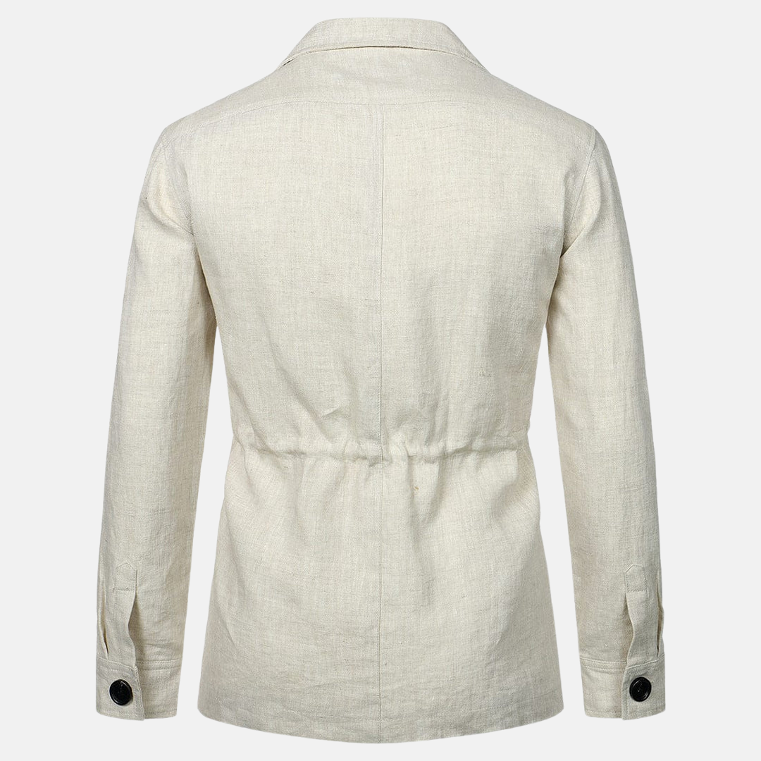 Vince Veste Homme Élégante – Style Classique avec Multiples Poches & Fermeture à Boutons
