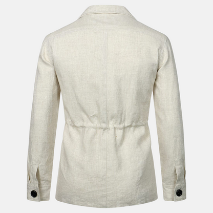 Vince Veste Homme Élégante – Style Classique avec Multiples Poches & Fermeture à Boutons