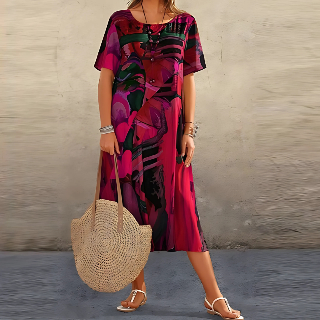 Elegant Floral Dress