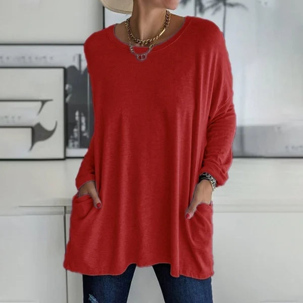 Rissa – Women’s Relaxed Fit Long Sleeve Top