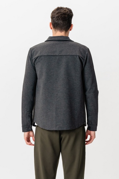Performance Overshirt - Meleret Grå
