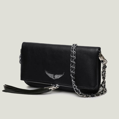 Sac bandoulière avec emblème d'aile