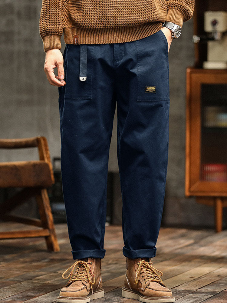 Kaj - Vintage-inspirerede casual utility-bukser