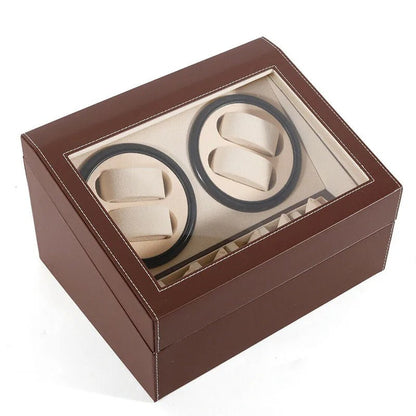 FörvarBillon® Quad - The Only Watch Winder with Ultra Silent (<5dB) Bi-Directional Japanese Motors | Designed by JesseVance Milan