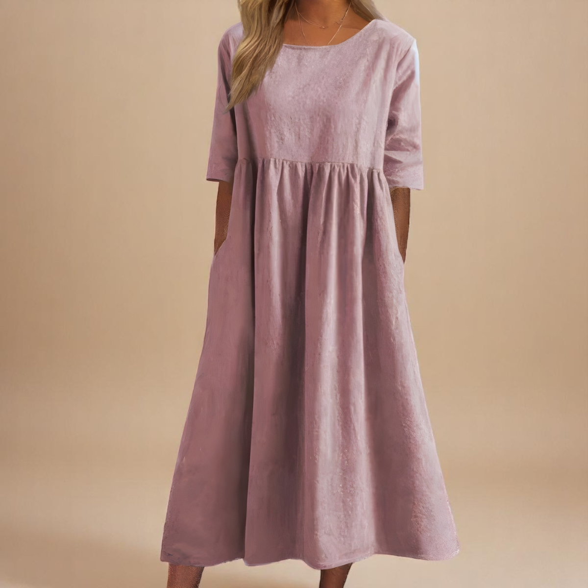 Minea™ | Vestido Em Algodão Arejado