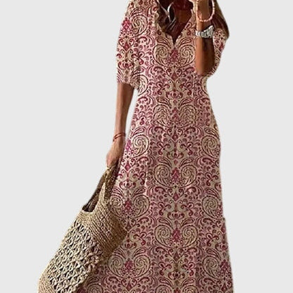 Boho-Vintage-Sommerkleid für Damen