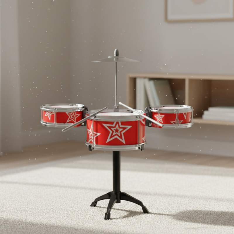 MiniDrum – Kinder Drumstel Speelgoed