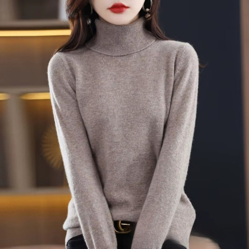 Kiara - Long sleeve sweater with turtleneck