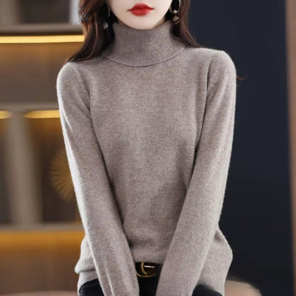 Kiara - Long sleeve sweater with turtleneck
