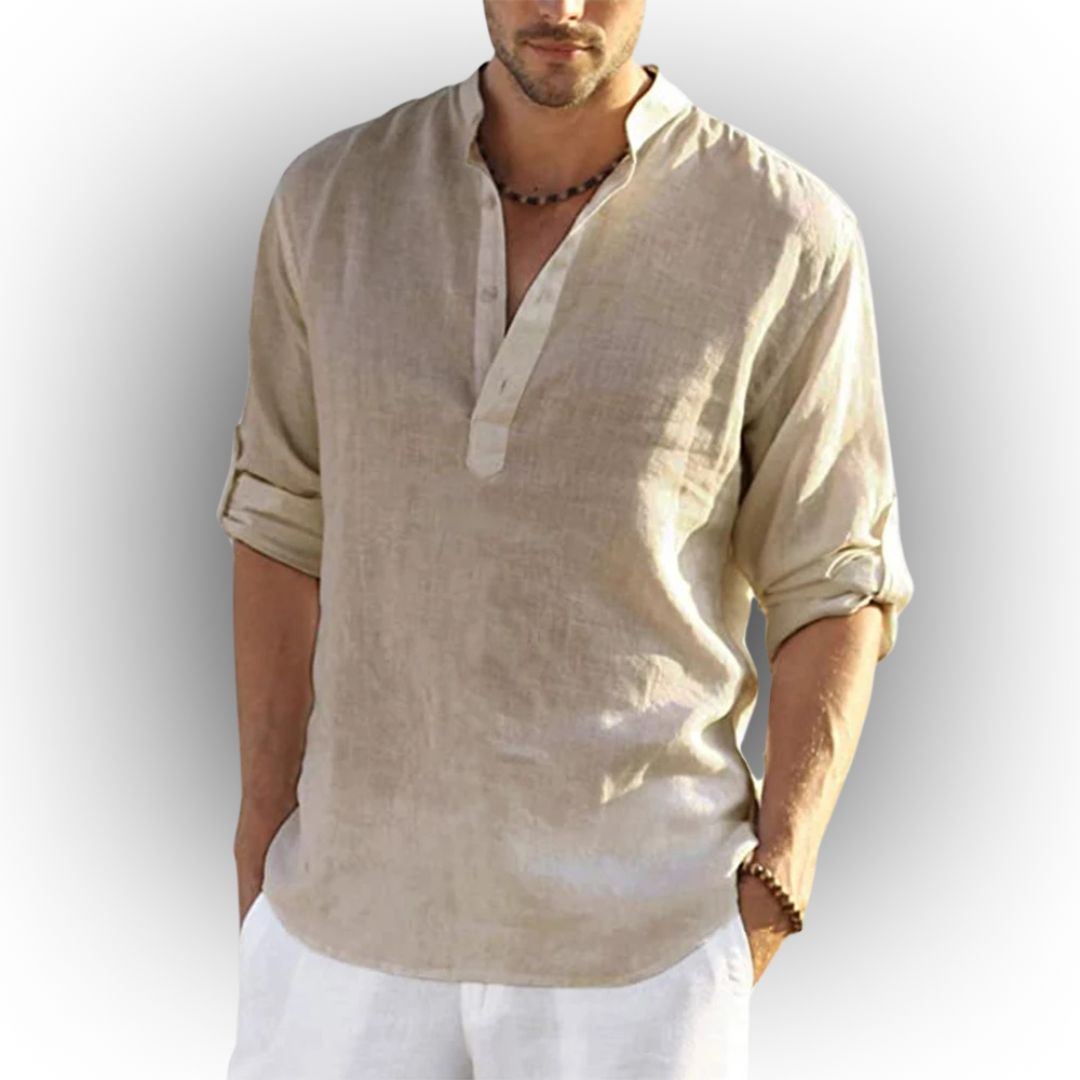 Sebastian - Elegantes Herren Leinenhemd