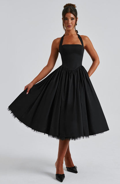 Verena Halter Midi Dress for Wedding Guests