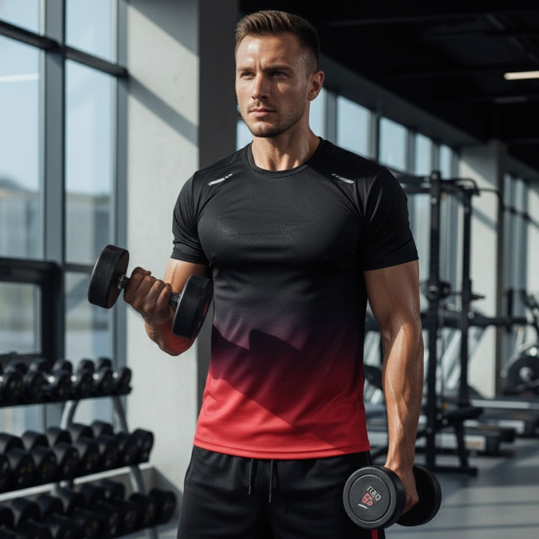 Heren Sportset  – Ademend & Sneldrogend