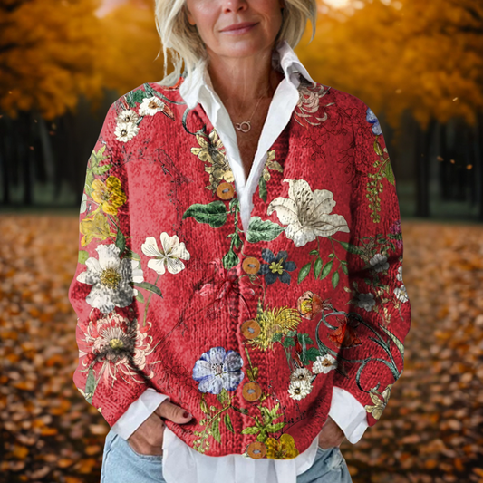 Larissa | Vintage Floral Cardigan