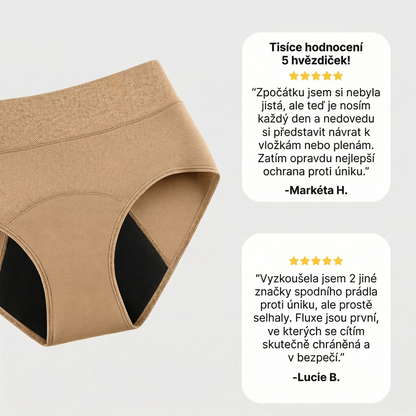 Fluxe™ - absorpční kalhotky, které nikdo nepozná