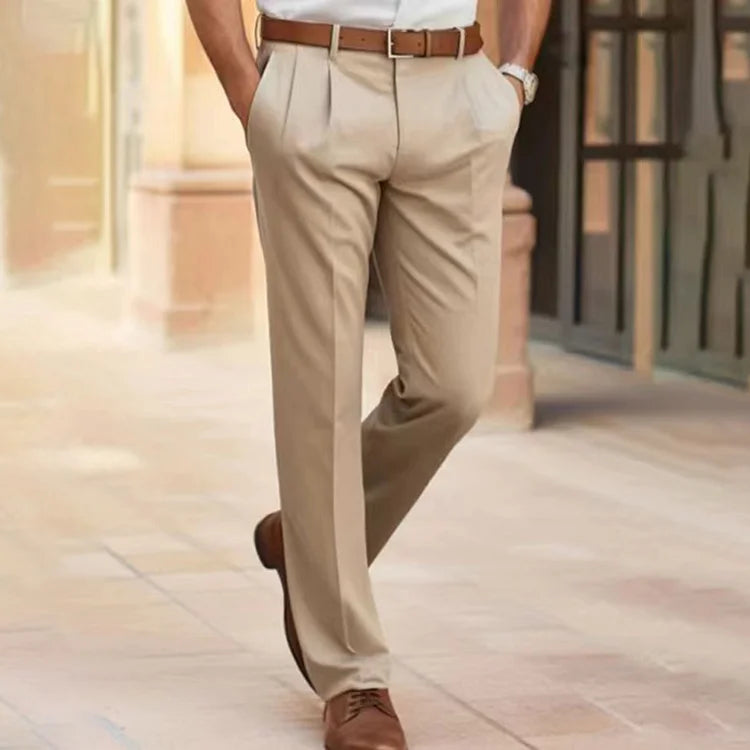 Glenn – lässige business anzughose für herren mit taschen