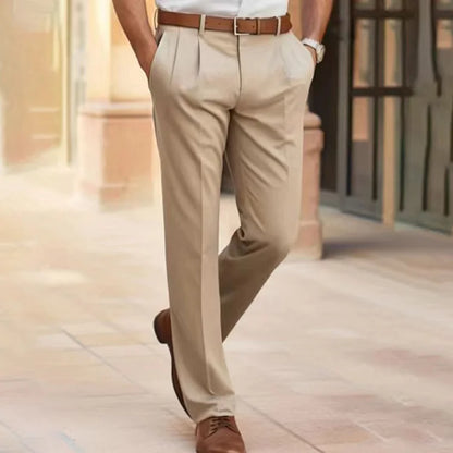 Glenn – lässige business anzughose für herren mit taschen