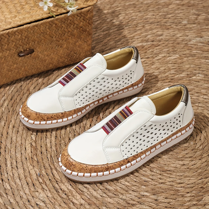 Damen-orthopädische Slip-On-Schuhe für ganztägigen Komfort