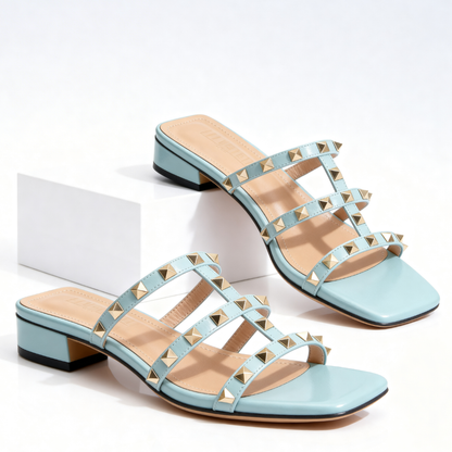Isabel - Sandalias de Tacón con Detalles Elegantes