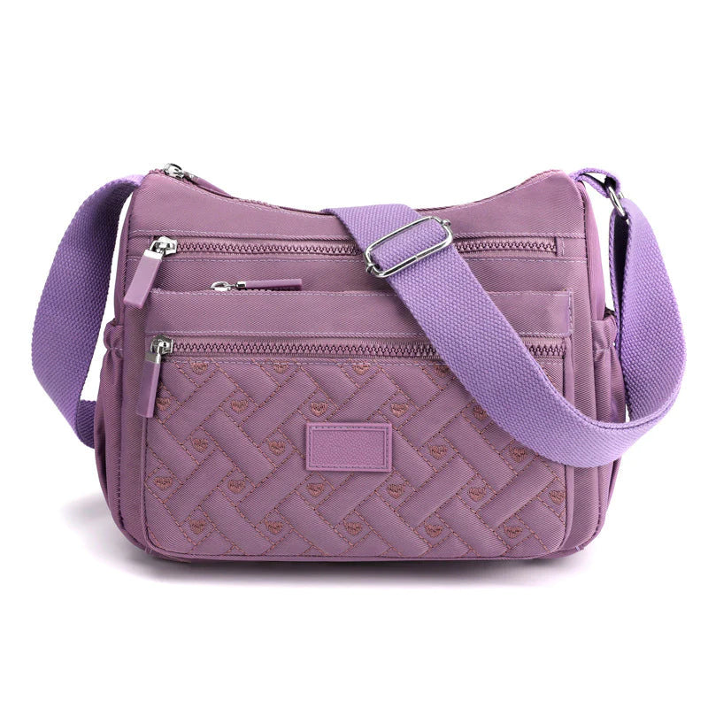 Sac Bandoulière Femme Multipoches Léger et Fonctionnel