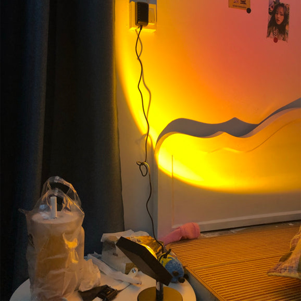 SunsetAura - Elegante lamp geïnspireerd op retro