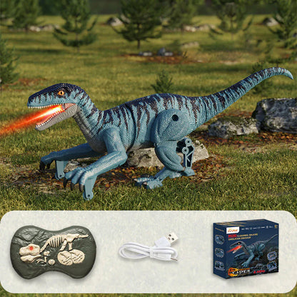 Dinosaurier mit Nebelspray-Funktion – Fernbedienung inklusive