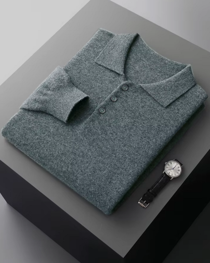 MERINO CLASSIC POLO KNIT