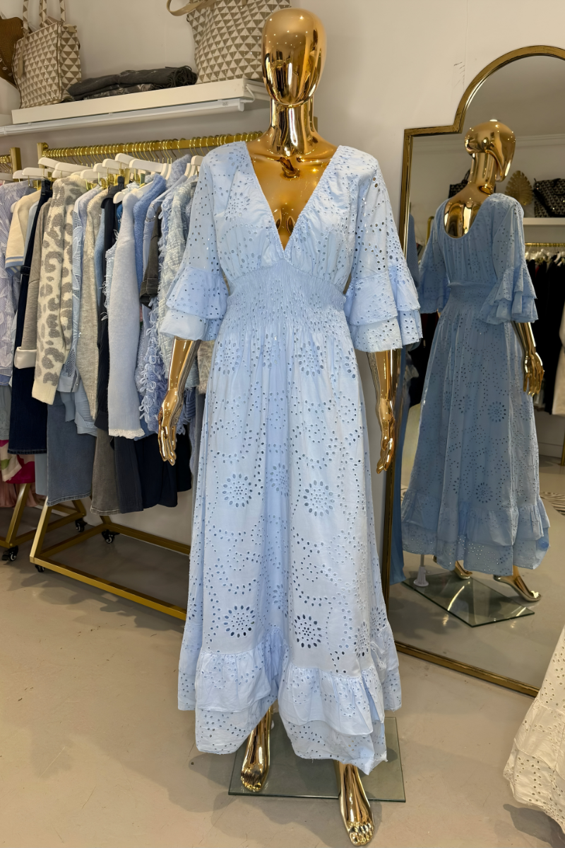 Kobiety Sukienka Maxi | Rękaw Trzy Czwarte