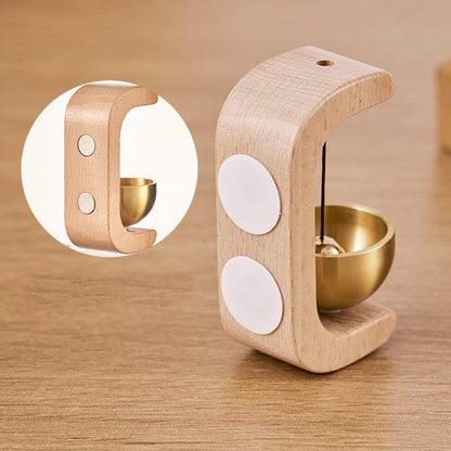 Magnetische Holz Windglocke Türdeko | Beruhigend, stilvoll & dekorativ