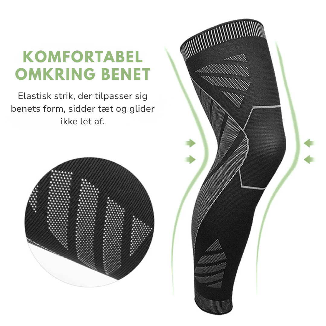 Herre Kompressionsstrømpe – Sporty – Fuld Støtte
