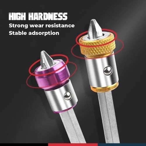 GripGlide™ / Magnetic Screwdriver Head Ring