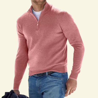 Marceau – Herrenpullover aus Wollmischung mit Klassischem Schnitt