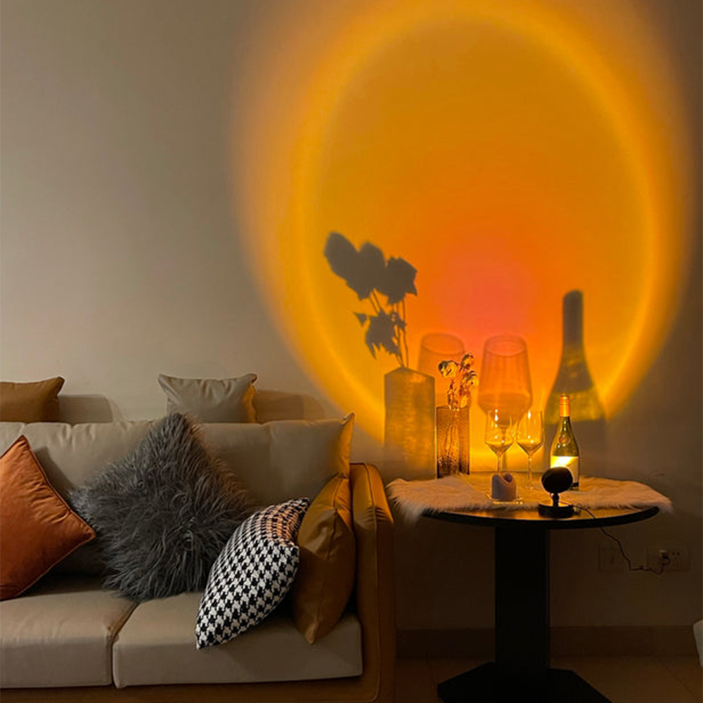 SunsetAura - Elegante lamp geïnspireerd op retro