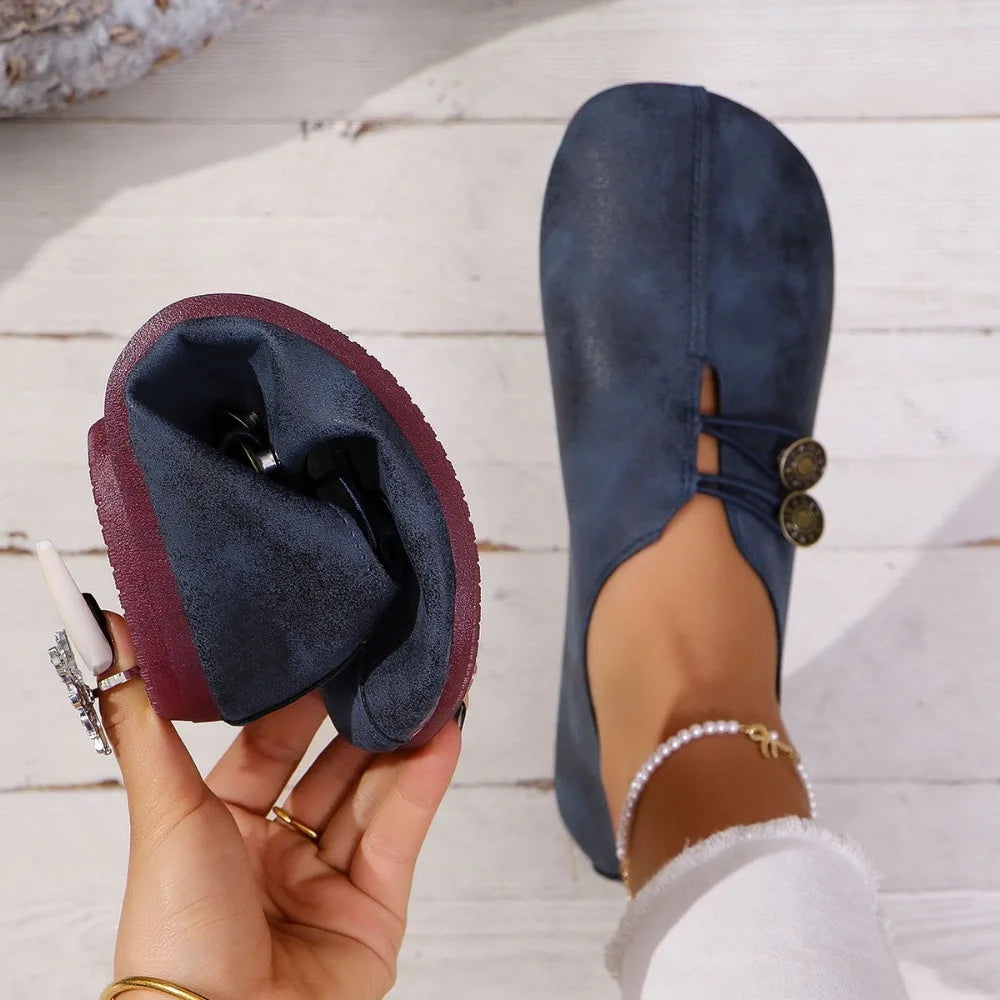 Nahka Barefoot Kengät - SERRA️ - Mukavuus - Luonnollisuus - EmiyoSuomi
