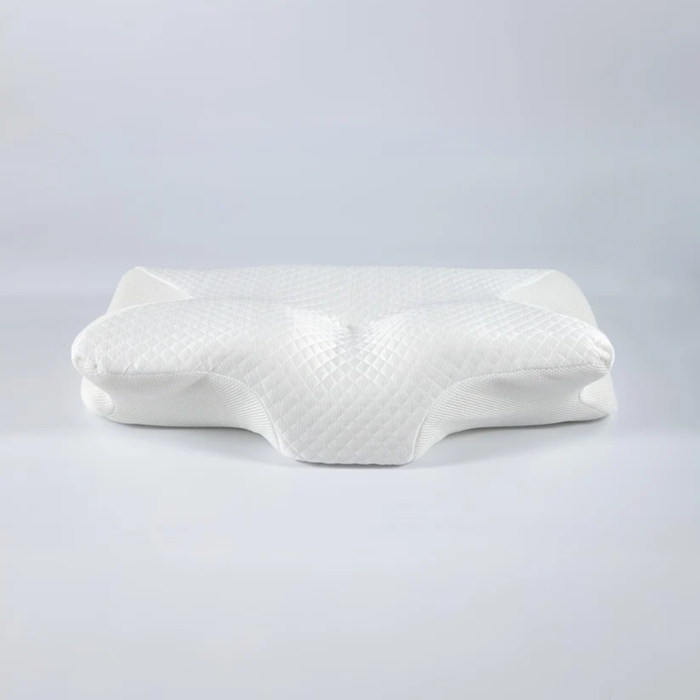 Norvo | Kussen voor slaapapneu & snurkenverlichting – Ergonomisch traagschuim anti-snurk kussen voor betere ademhaling & diepe slaapondersteuning